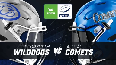 GFL: Pforzheim Wilddogs vs. Allgäu Comets