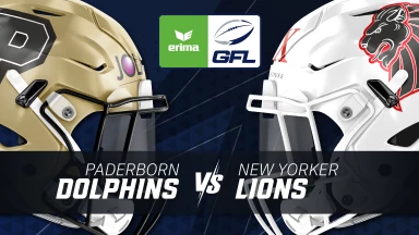 GFL: Paderborn Dolphins vs. New Yorker Lions Braunschweig