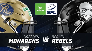 GFL: Dresden Monarchs vs. Berlin Rebels