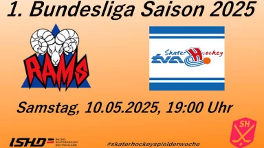 1. Bundesliga, Saison 2025: Düsseldorf Rams - TV Augsburg