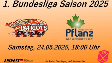 1. Bundesliga, Saison 2025: Rhein Main Patriots - Deggendorf Pflanz