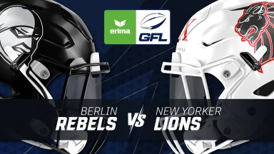 GFL: Berlin Rebels vs. New Yorker Lions Braunschweig