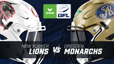 GFL: New Yorker Lions Braunschweig vs. Dresden Monarchs