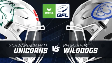GFL: Schwäbisch Hall Unicorns vs. Pforzheim Wilddogs