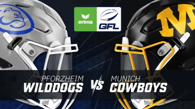 GFL: Pforzheim Wilddogs vs. Munich Cowboys