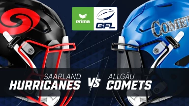 GFL: Saarland Hurricanes vs. Allgäu Comets