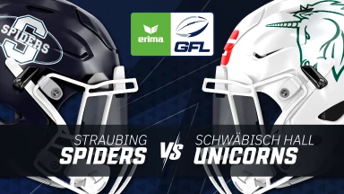 GFL: Straubing Spiders vs. Schwäbisch Hall Unicorns