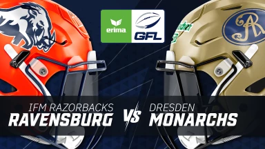 GFL: IFM Ravensburg Razorbacks vs. Dresden Monarchs