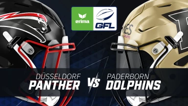 GFL: Düsseldorf Panther vs. Paderborn Dolphins