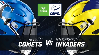 GFL: Allgäu Comets vs. Hildesheim Invaders