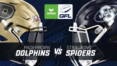 GFL: Paderborn Dolphins vs. Straubing Spiders