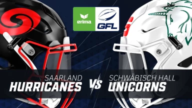 GFL: Saarland Hurricanes vs. Schwäbisch Hall Unicorns