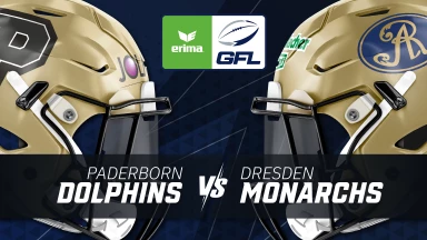 GFL: Paderborn Dolphins vs. Dresden Monarchs
