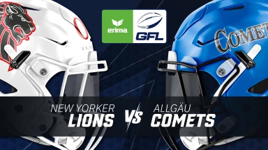 GFL: New Yorker Lions Braunschweig vs. Allgäu Comets