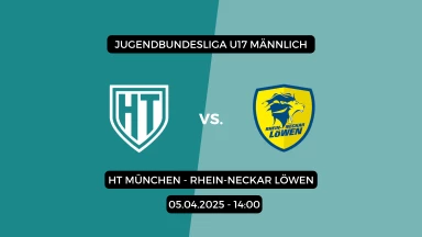 JBLH mB Meisterrunde: HT München vs. Rhein-Neckar Löwen