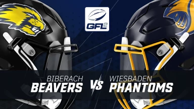 GFL2: Biberach Beavers vs. Wiesbaden Phantoms