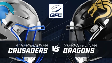 GFL2: Albershausen Crusaders vs. Gießen Golden Dragons
