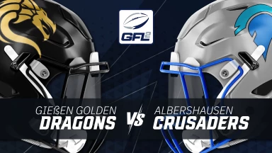 GFL2: Gießen Golden Dragons vs. Albershausen Crusaders