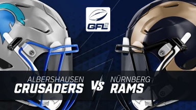 GFL2: Albershausen Crusaders vs. Nürnberg Rams
