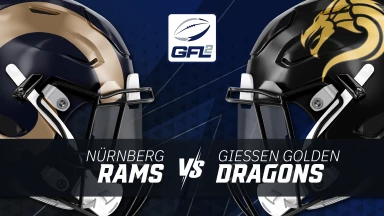 GFL2: Nürnberg Rams vs. Gießen Golden Dragons
