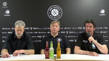 Pressekonferenz: Uni Baskets Münster vs. Tigers Tübingen