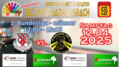 1. Bundesliga Männer : SKC Unterharmersbach I - SK Makranstädt I