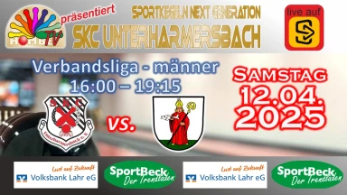 Verbandsliga - Männer: SKC Unterharmersbach II - SKC Nordrach I