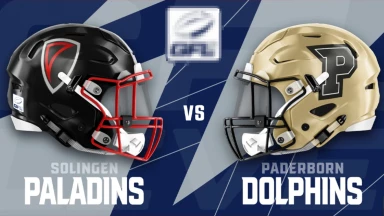 GFL Preseason: Paderborn Dolphins vs. Solingen Paladins