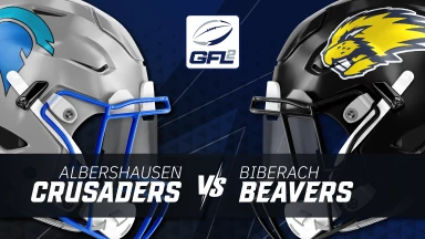 GFL2: Albershausen Crusaders vs. Biberach Beavers