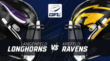 GFL2: Langenfeld Longhorns vs. Krefeld Ravens