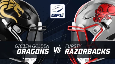 GFL2: Gießen Golden Dragons vs. Fursty Razorbacks