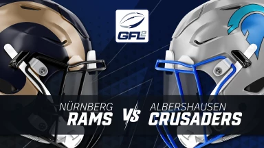 GFL2: Nürnberg Rams vs. Albershausen Crusaders