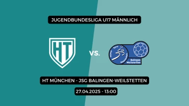 JBLH mB Meisterrunde: HT München vs. JSG Balingen-Weilstetten