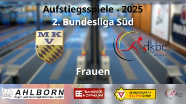 Aufstiegsspiele 2. Bundesliga Süd 2025 - Frauen - Bahn 11-14