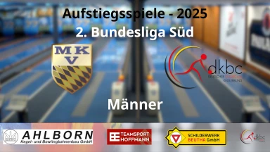 Aufstiegsspiele 2. Bundesliga Süd 2025 - Männer - Bahn 7-10