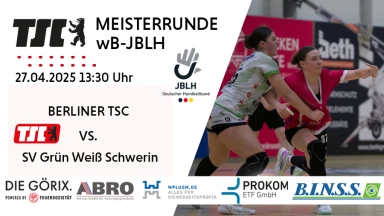 B-Jugend Bundesliga Meisterrunde Berliner TSC - SV Grün Weiss Schwerin