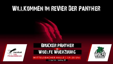 3. Liga: Staffel Süd - TuS Fürstenfeldbruck vs. Wölfe Würzburg