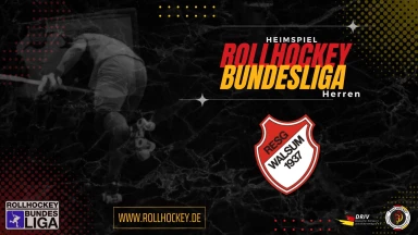 1. Rollhockey Bundesliga RESG Walsum vs SKG Herringen Playoffs Spiel 1