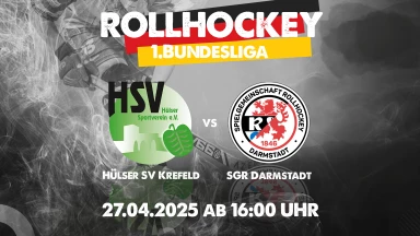 1. Rollhockey Bundesliga Herren - HSV Krefeld vs. RSG Darmstadt