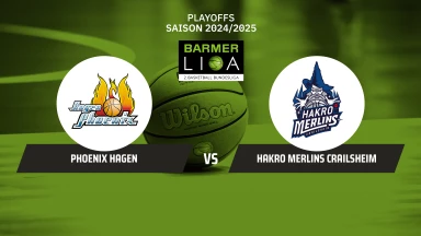 ProA Playoffs: Phoenix Hagen vs. HAKRO Merlins Crailsheim – Viertelfinalspiel 4