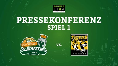 Pressekonferenz Playoffs Spiel 1