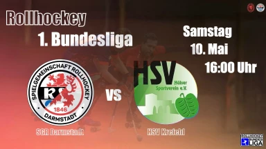 1. Rollhockey Bundesliga Play-Out- SGR Darmstadt vs. HSV Krefeld
