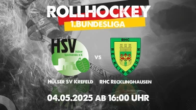 04.05.25 - 1. Rollhockey Bundesliga  Herren - HSV Krefeld vs. RHS Recklinghausen