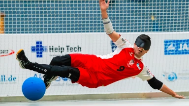 1. Spieltag der 1. Goalball Bundesliga in Marburg an der Lahn
