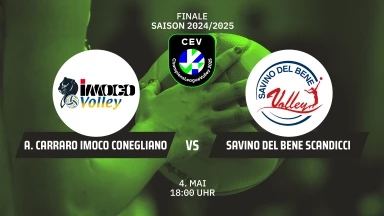 CL Frauen Finale: A. Carraro Imoco CONEGLIANO vs. Savino Del Bene SCANDICCI - kommentiert von Regina Mapeli Burchardt und Johannes Jabs