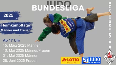Judo Bundesliga: Doppelkampftag in Speyer