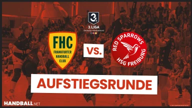 3. Liga Frauen: Aufstiegsrunde - Frankfurter Handball Club vs. HSG Freiburg