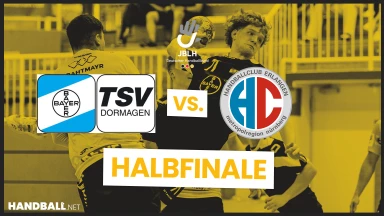 JBLH mA Halbfinale: TSV Bayer Dormagen vs. HC Erlangen - Hinspiel
