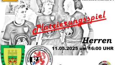 Platzierungsspiel Herren -RHC Recklinghausen vs. SGR Darmstadt