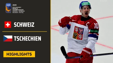 WM der Männer: Schweiz vs. Tschechien - Highlights